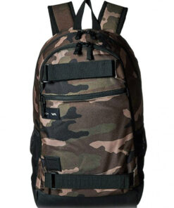 RVCA CURB CAMO batoh do školy - hnědá