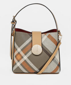 Světle hnědá vzorovaná kabelka Bessie London