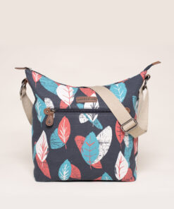 Tmavě modrá vzorovaná kabelka Brakeburn