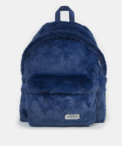 Tmavě modrý batoh z umělého kožíšku Eastpak 24 l