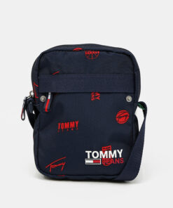 Tommy Hilfiger tmavě modrá taška Campus Reporter Print