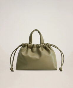 Zelená crossbody kabelka Mango Nordic